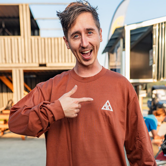 Long Sleeve Loose Fit - Clay